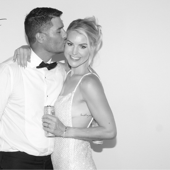 Aston Bridal White Rocky Mini - Size 10(AU) 6(US) Wedding Reception Party Dress - Picture 8 of 15